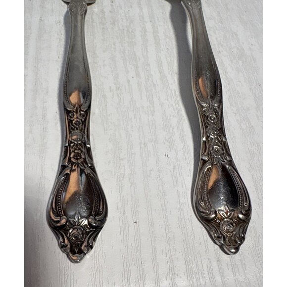 Oneida West Bend AFFECTION Butter Knife & Sugar Spoon Stainless Silverware USA - Picture 2 of 5